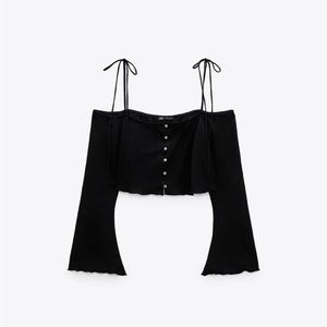 Zara off shoulder float top